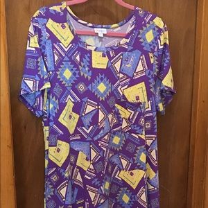 LuLaRoe fun geometric Carly Dress